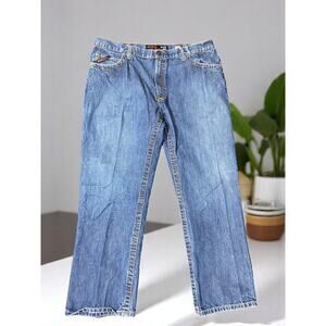 Ariat M4 Cat 2 Low-Rise Flame Resistant Bootcut Denim Jeans Men's Size 40X30